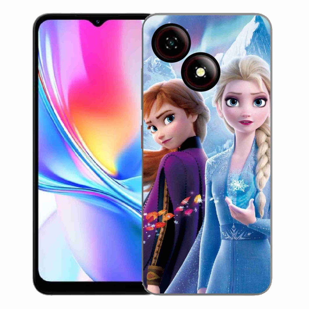 Gelový kryt mmCase na ZTE Blade A35E - ledové království 3