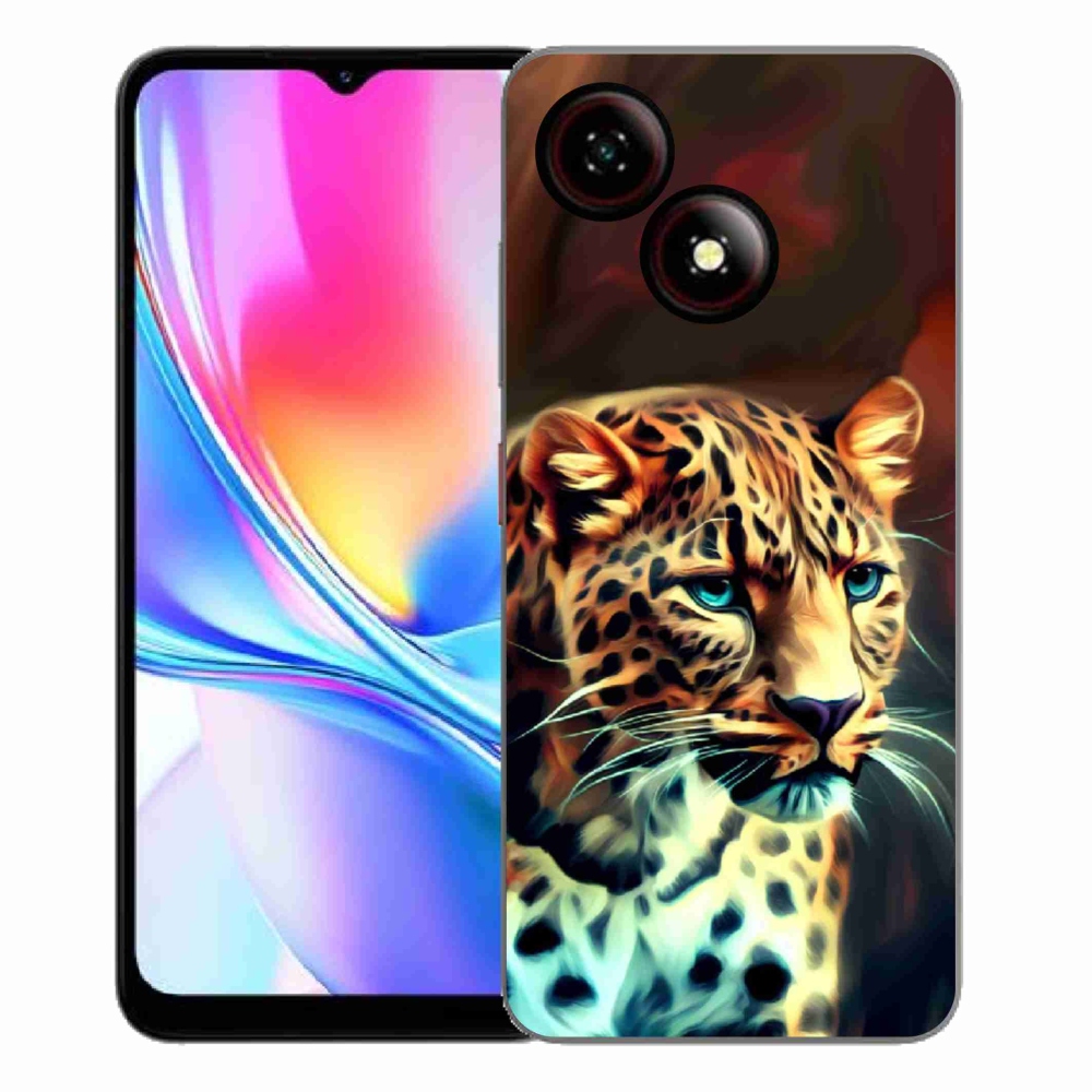 Gelový kryt mmCase na ZTE Blade A35E - leopard