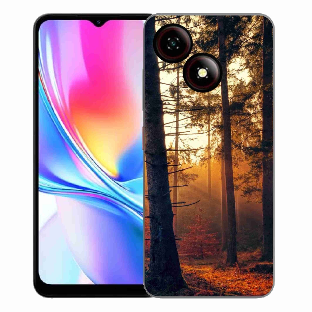 Gelový kryt mmCase na ZTE Blade A35E - les