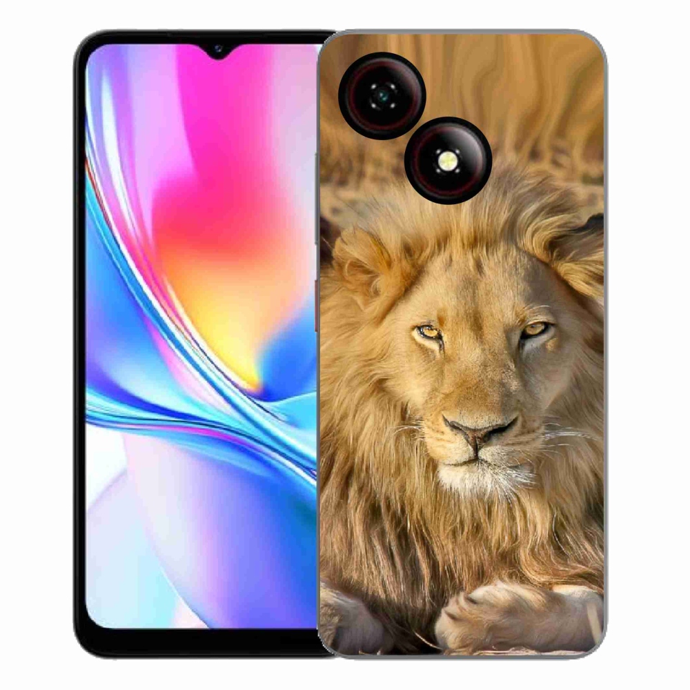Gelový kryt mmCase na ZTE Blade A35E - lev 2