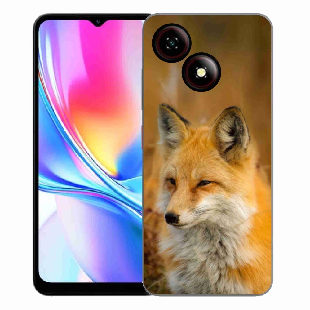 Gelový kryt mmCase na ZTE Blade A35E - liška
