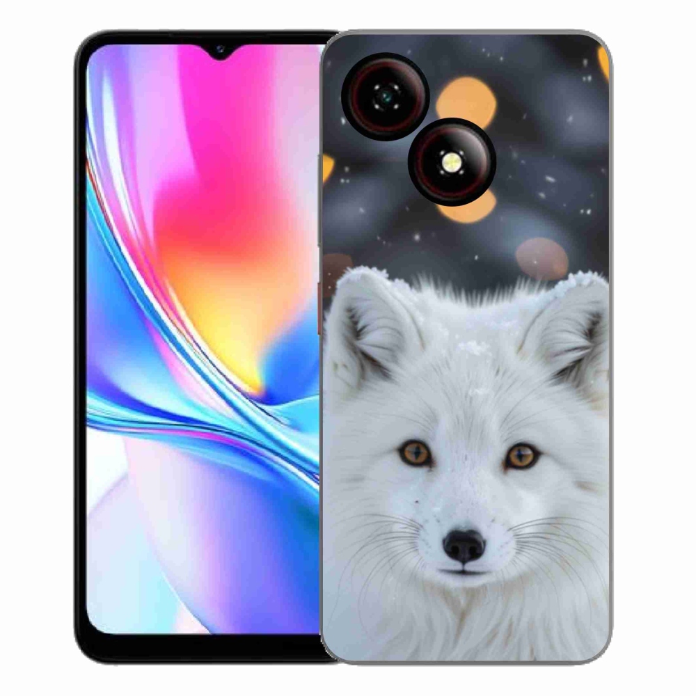 Gelový kryt mmCase na ZTE Blade A35E - liška polární