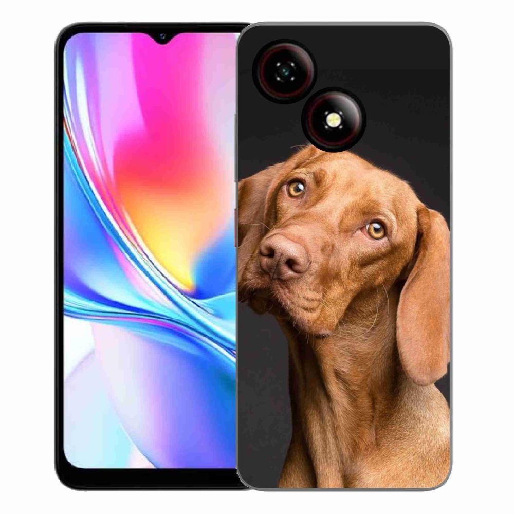 Gelový kryt mmCase na ZTE Blade A35E - maďarský ohař