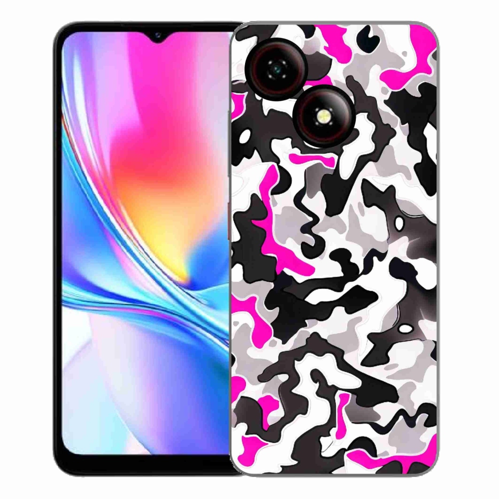 Gelový kryt mmCase na ZTE Blade A35E - maskáčový vzor 5