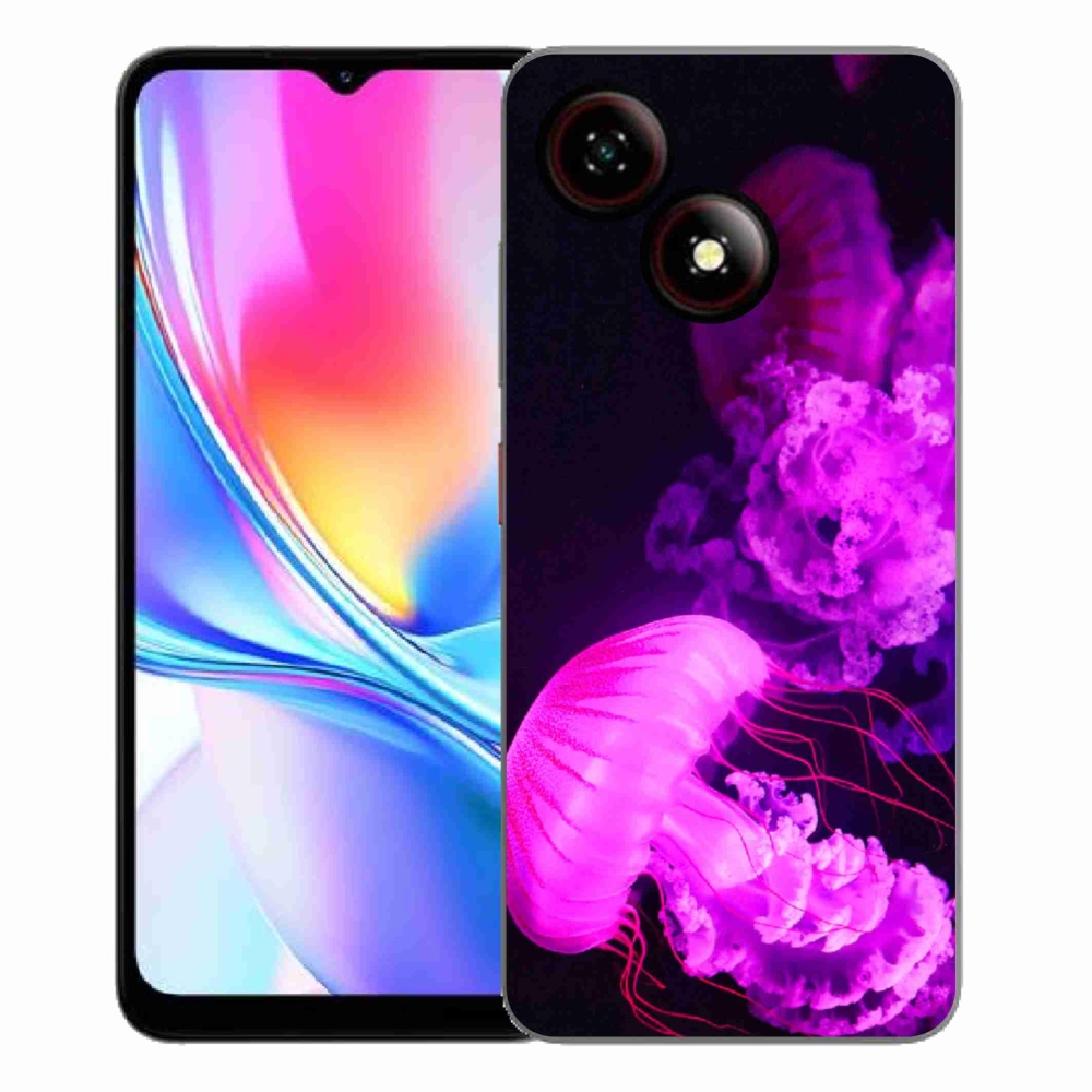 Gelový kryt mmCase na ZTE Blade A35E - medúza 1
