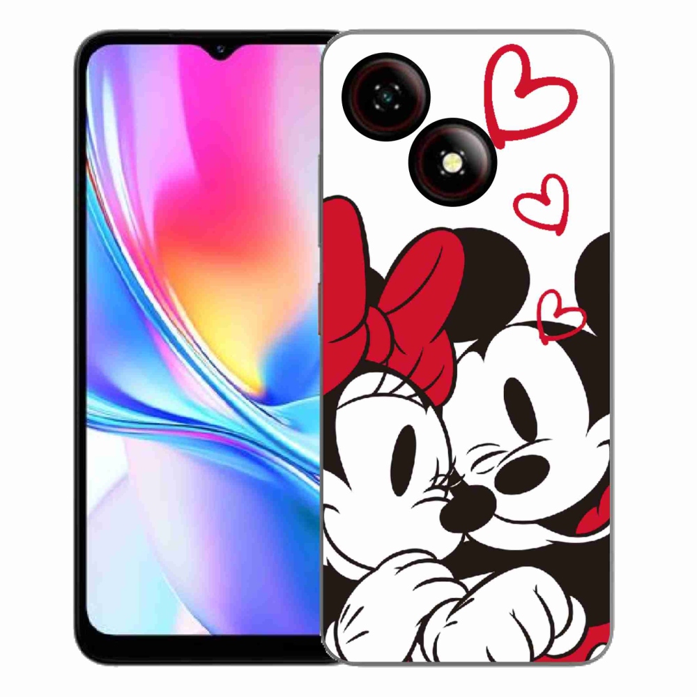 Gelový kryt mmCase na ZTE Blade A35E - minnie a mickey