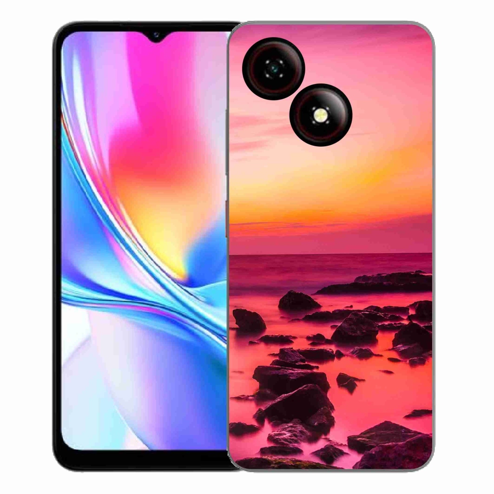 Gelový kryt mmCase na ZTE Blade A35E - moře a záře