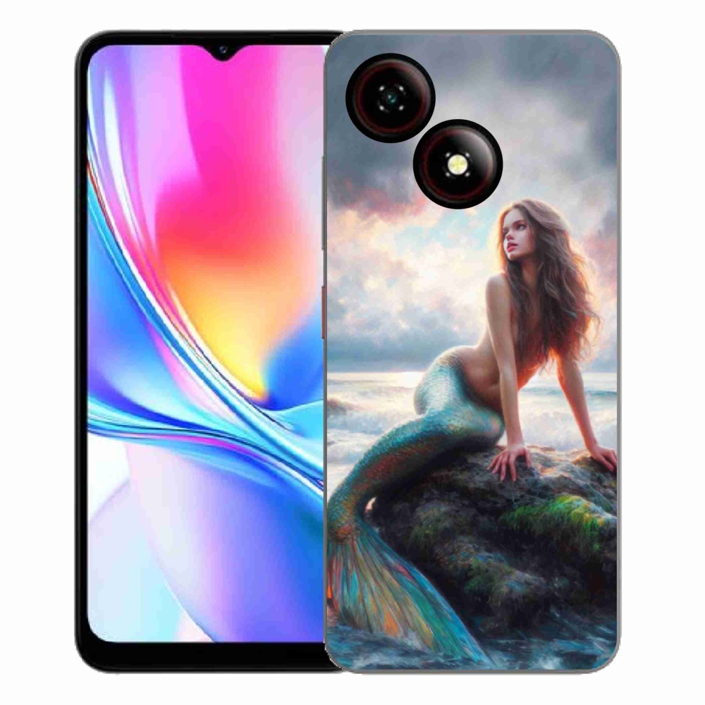 Gelový kryt mmCase na ZTE Blade A35E - mořská panna