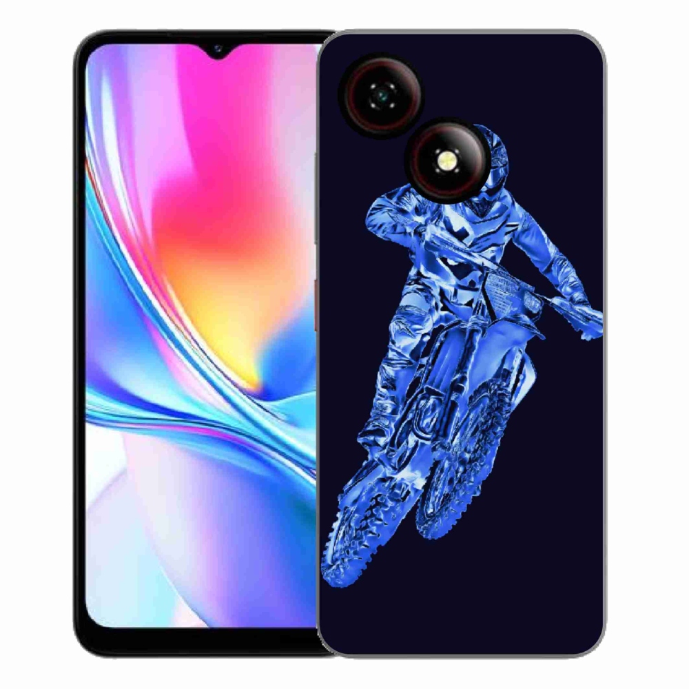 Gelový kryt mmCase na ZTE Blade A35E - motocross 1