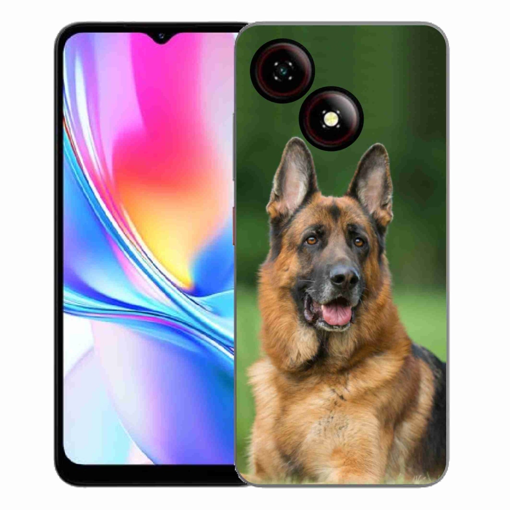 Gelový kryt mmCase na ZTE Blade A35E - německý ovčák