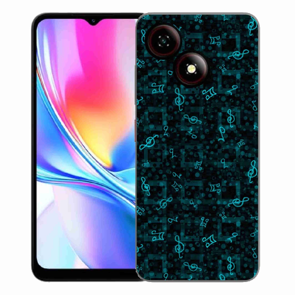 Gelový kryt mmCase na ZTE Blade A35E - noty 1