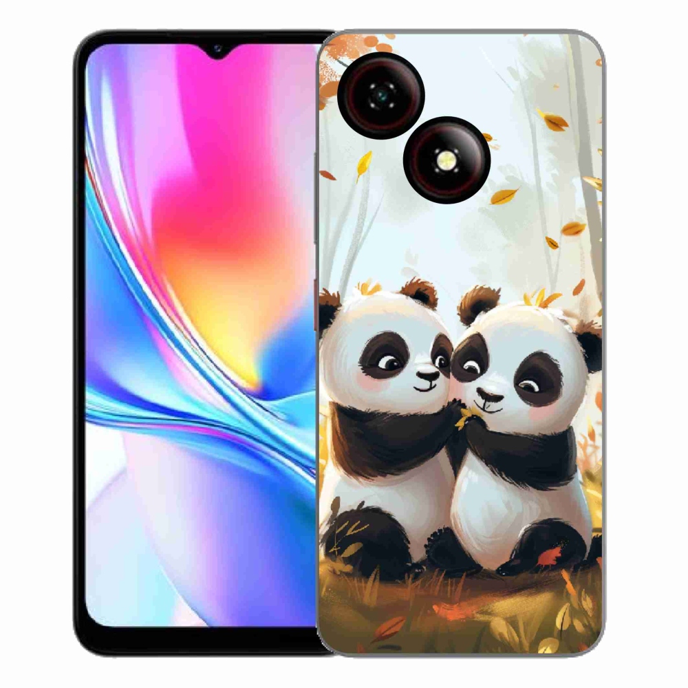 Gelový kryt mmCase na ZTE Blade A35E - pandy
