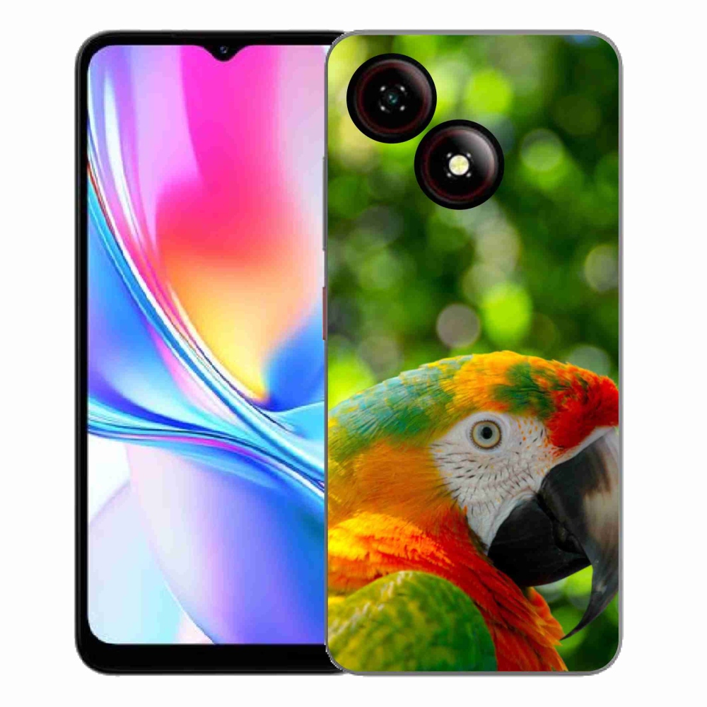 Gelový kryt mmCase na ZTE Blade A35E - papoušek ara 3