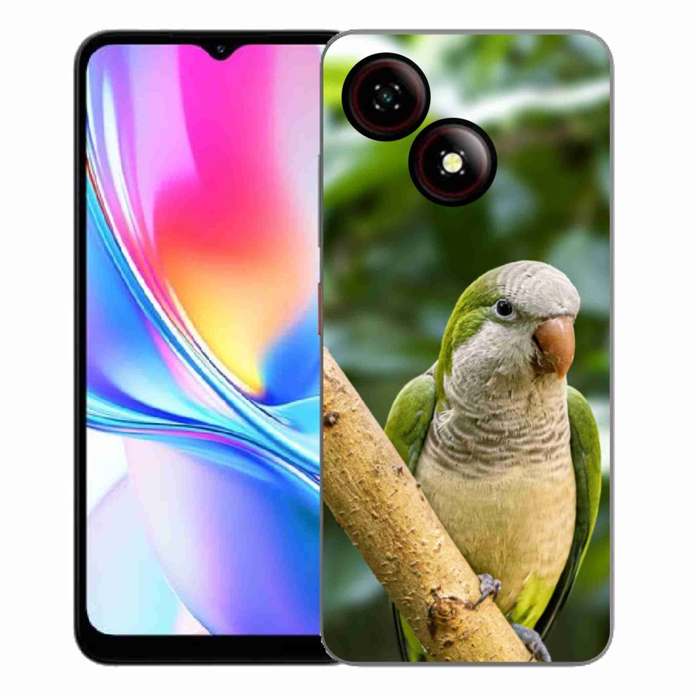 Gelový kryt mmCase na ZTE Blade A35E - papoušek mníšek