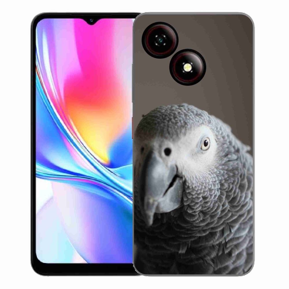 Gelový kryt mmCase na ZTE Blade A35E - papoušek žako 2