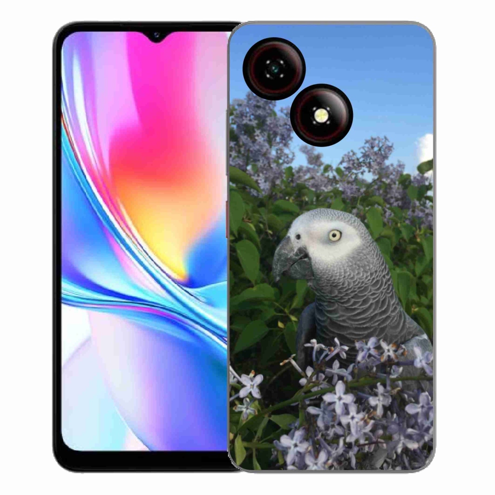 Gelový kryt mmCase na ZTE Blade A35E - papoušek žako