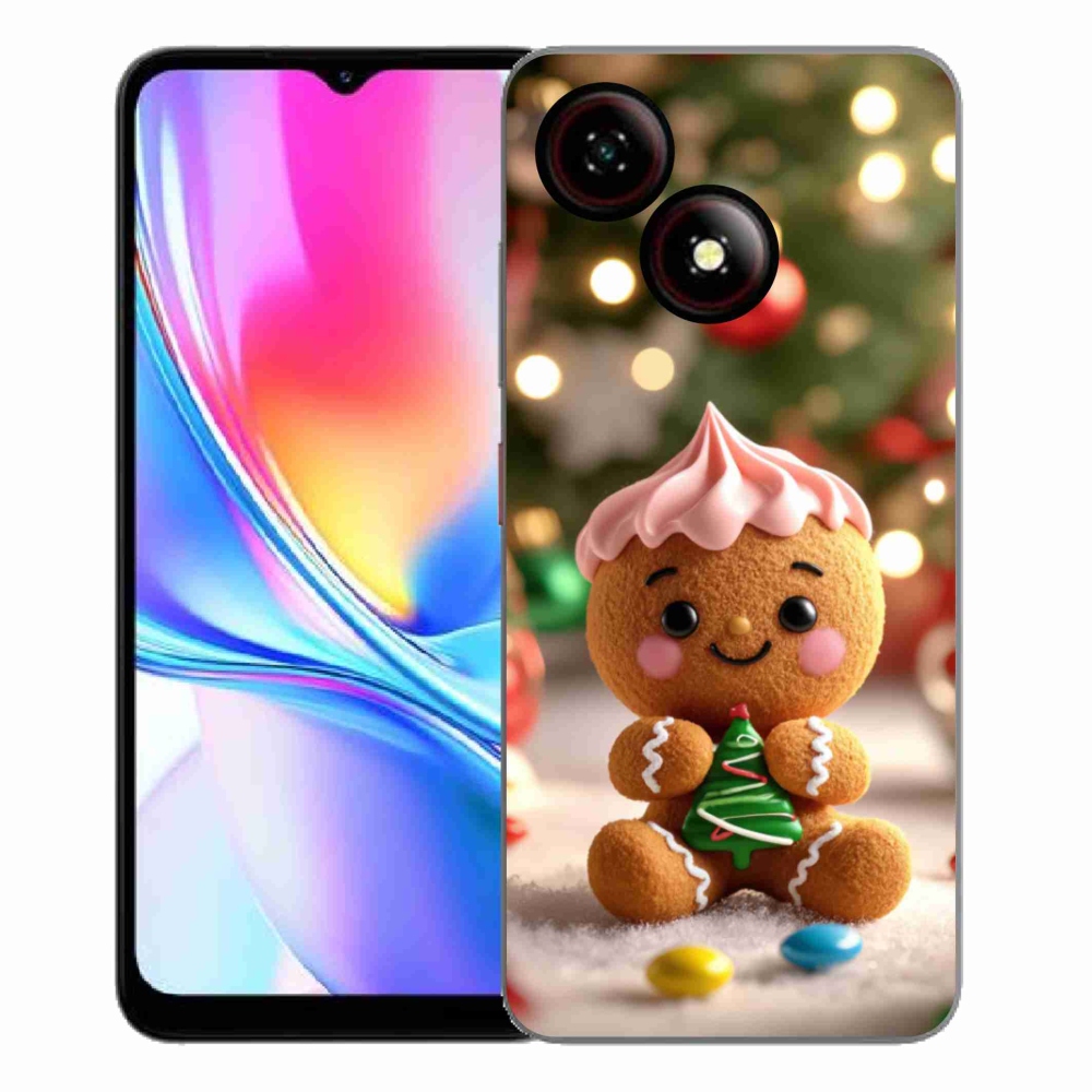 Gelový kryt mmCase na ZTE Blade A35E - perníček