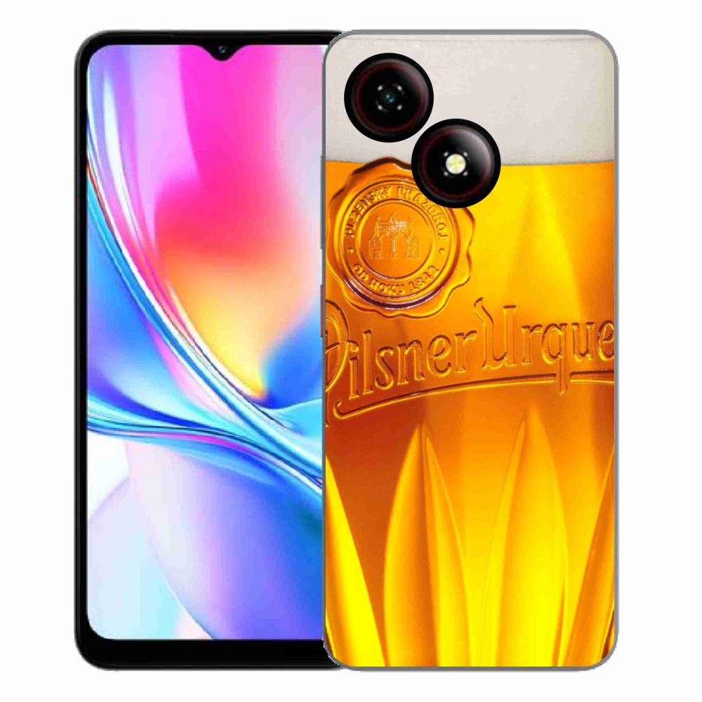Gelový kryt mmCase na ZTE Blade A35E - pivo