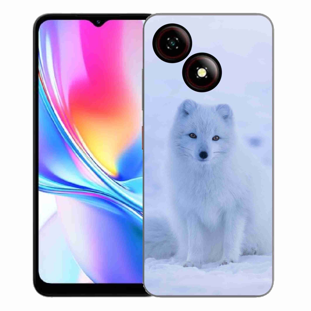 Gelový kryt mmCase na ZTE Blade A35E - polární liška