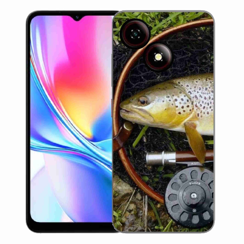 Gelový kryt mmCase na ZTE Blade A35E - pstruh 2