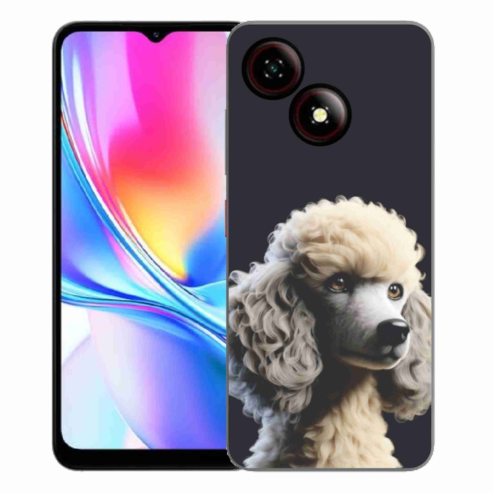 Gelový kryt mmCase na ZTE Blade A35E - pudl