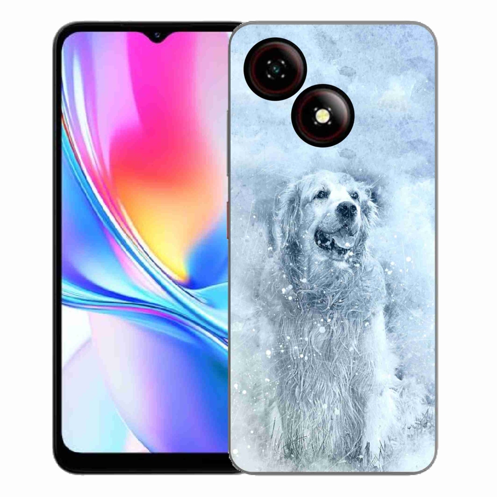 Gelový kryt mmCase na ZTE Blade A35E - retrívr