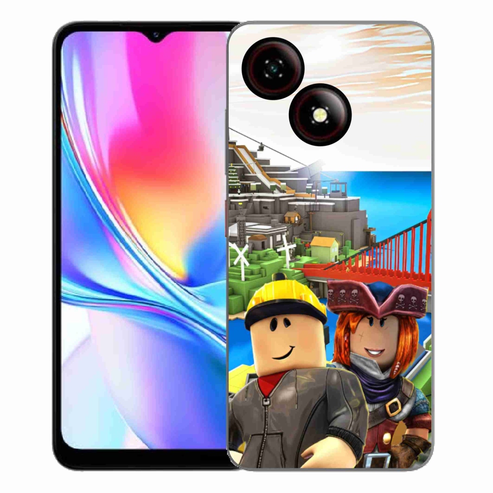 Gelový kryt mmCase na ZTE Blade A35E - roblox 1