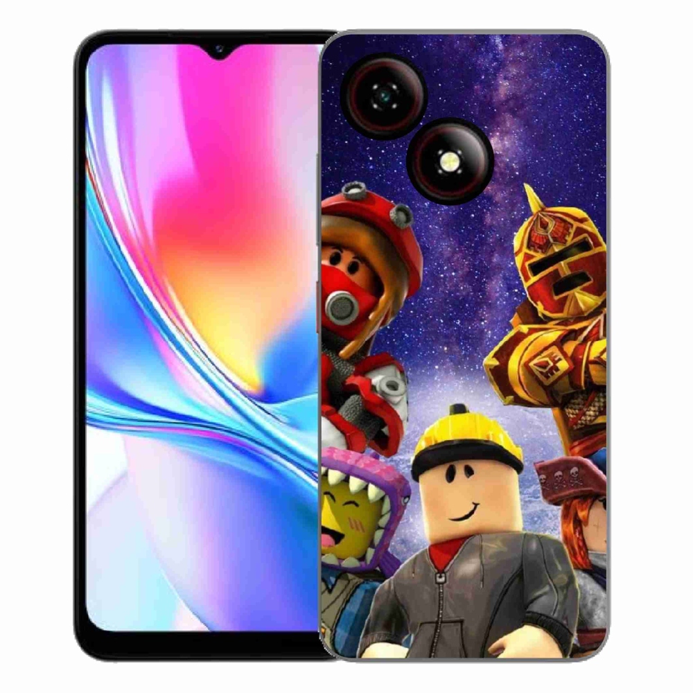 Gelový kryt mmCase na ZTE Blade A35E - roblox 3