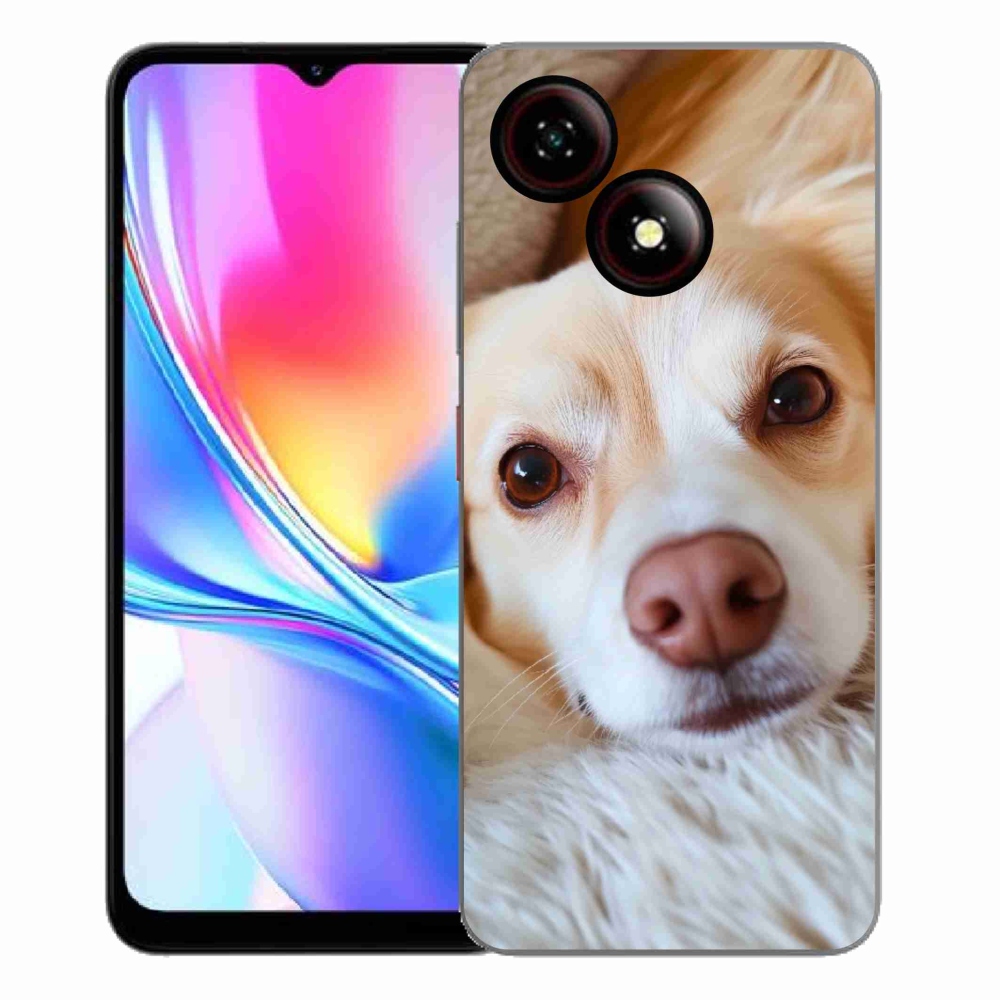 Gelový kryt mmCase na ZTE Blade A35E - Roztomilá čivava