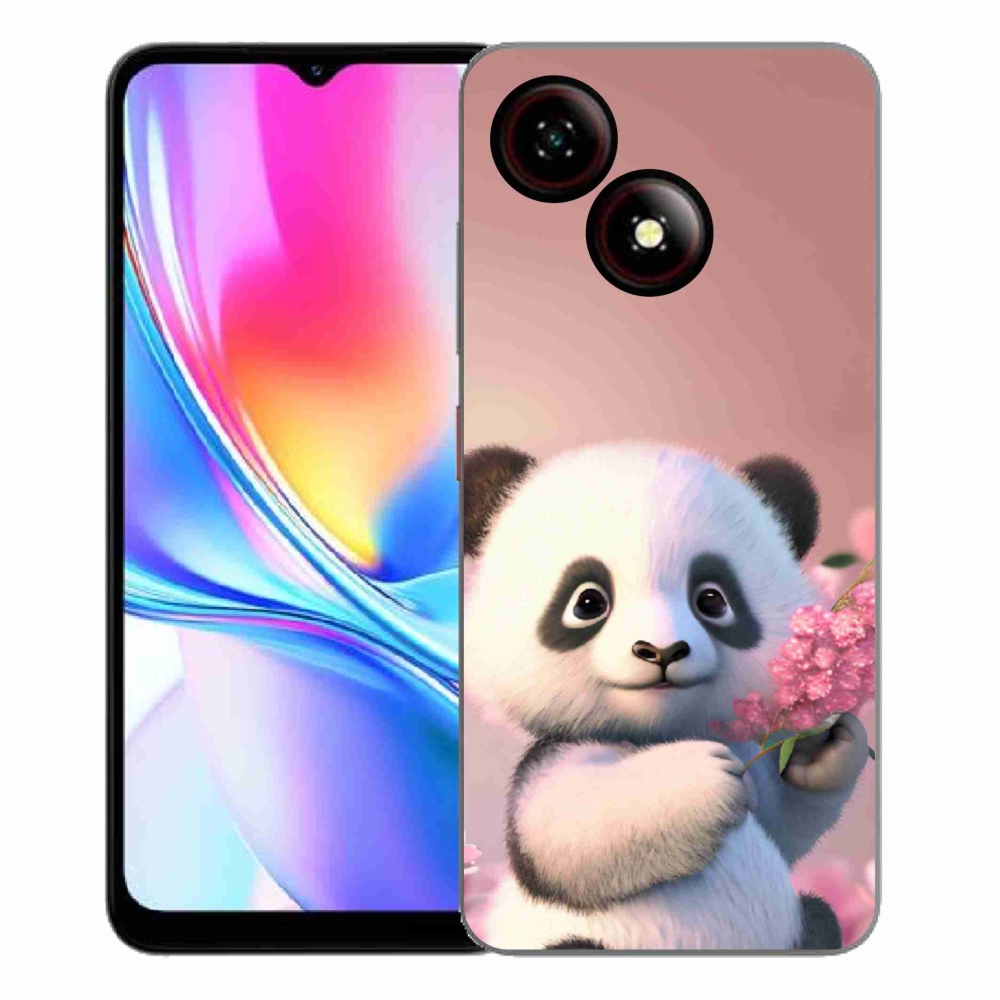 Gelový kryt mmCase na ZTE Blade A35E - roztomilá panda