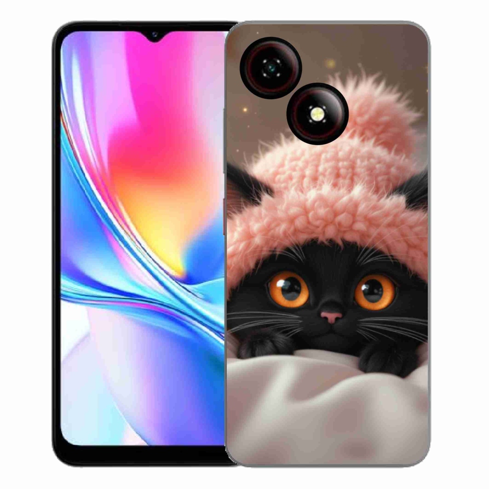 Gelový kryt mmCase na ZTE Blade A35E - roztomilé kotě 7
