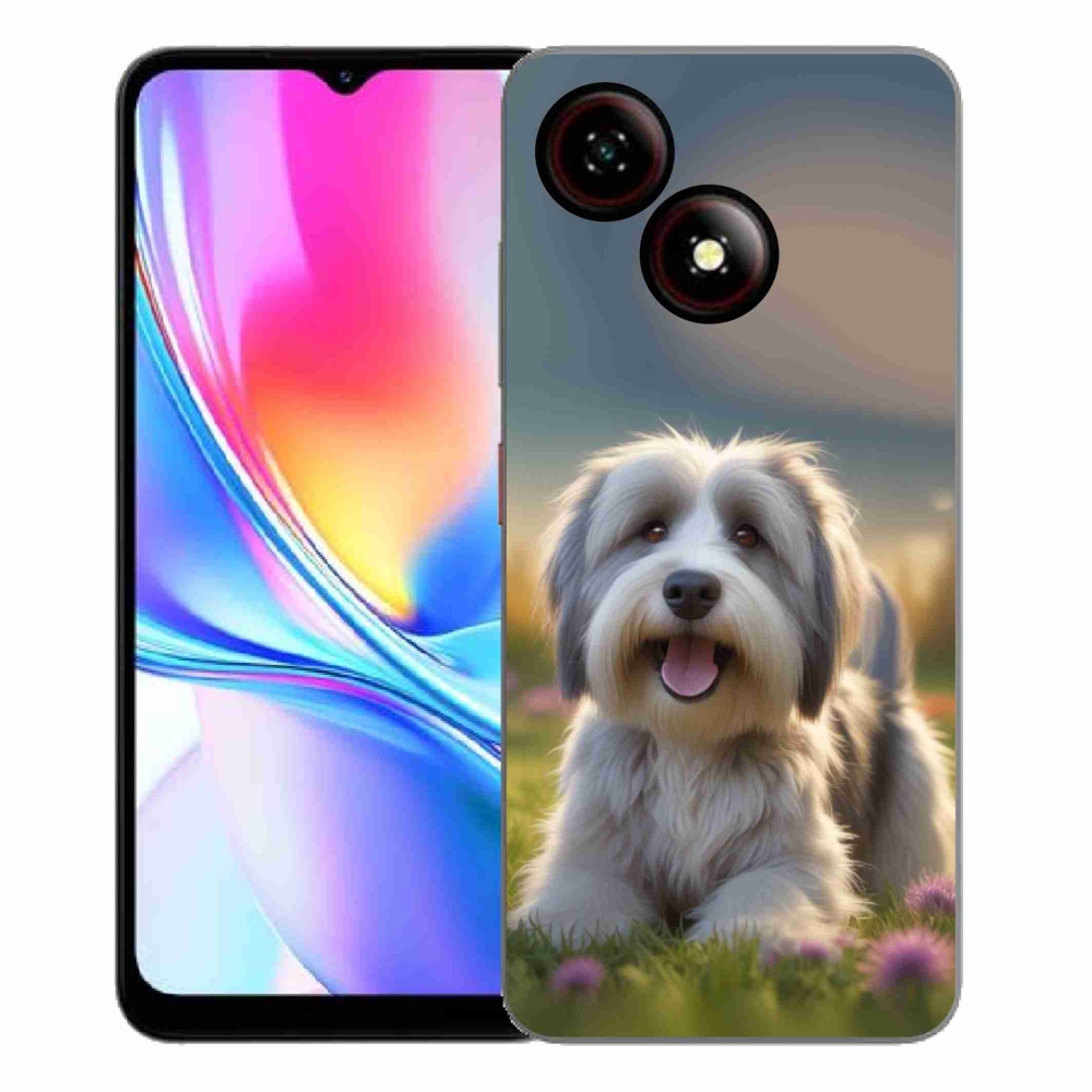 Gelový kryt mmCase na ZTE Blade A35E - roztomilý havanský psík