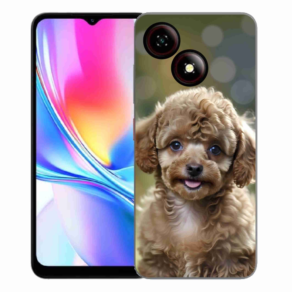Gelový kryt mmCase na ZTE Blade A35E - roztomilý pudl