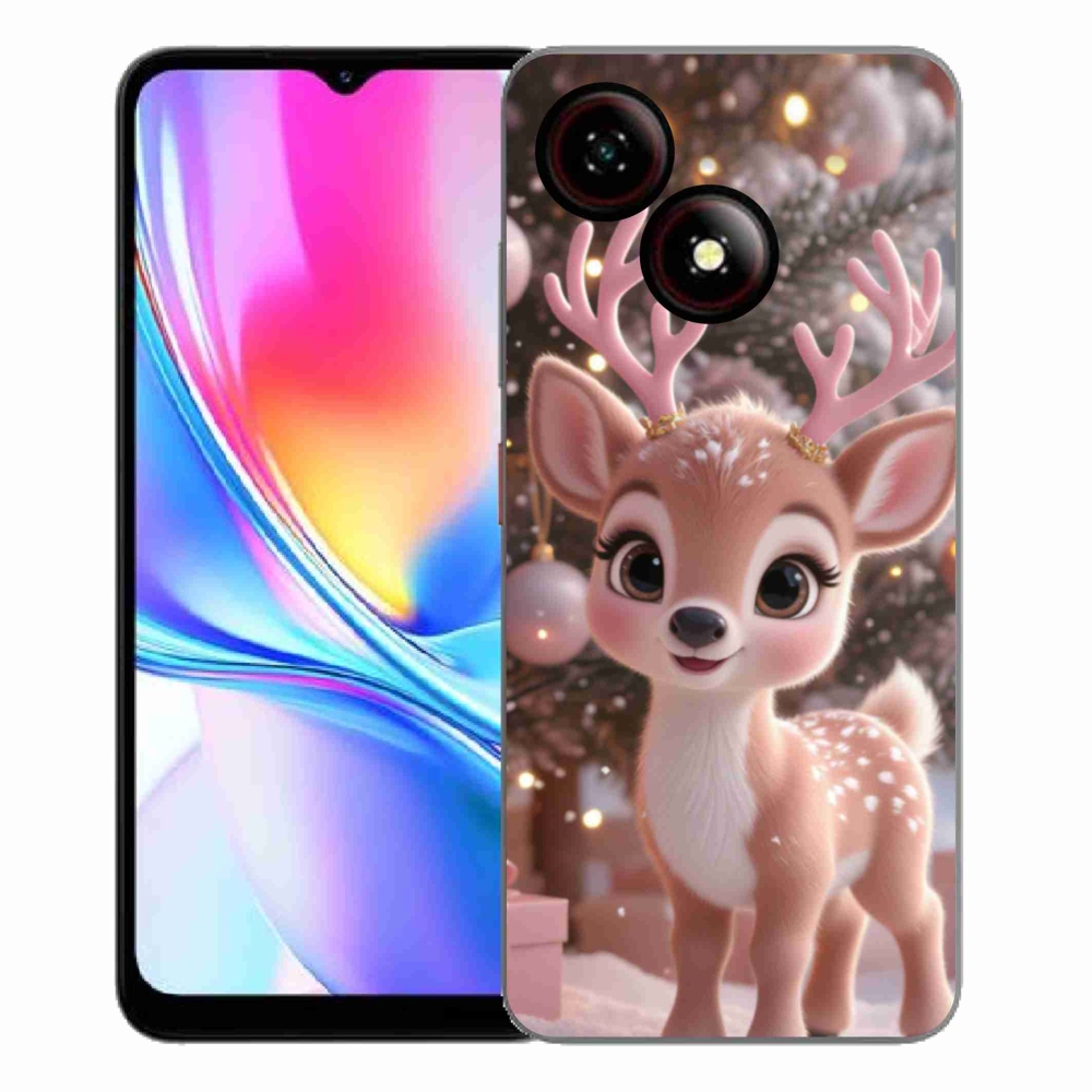 Gelový kryt mmCase na ZTE Blade A35E - roztomilý sob
