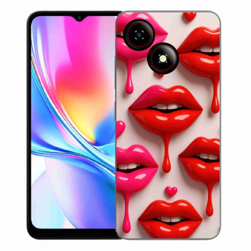 Gelový kryt mmCase na ZTE Blade A35E - rty 2