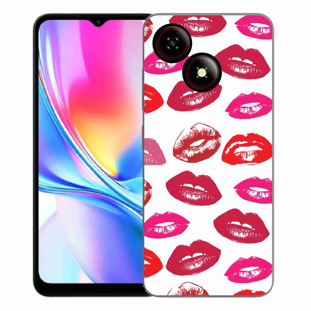 Gelový kryt mmCase na ZTE Blade A35E - rty