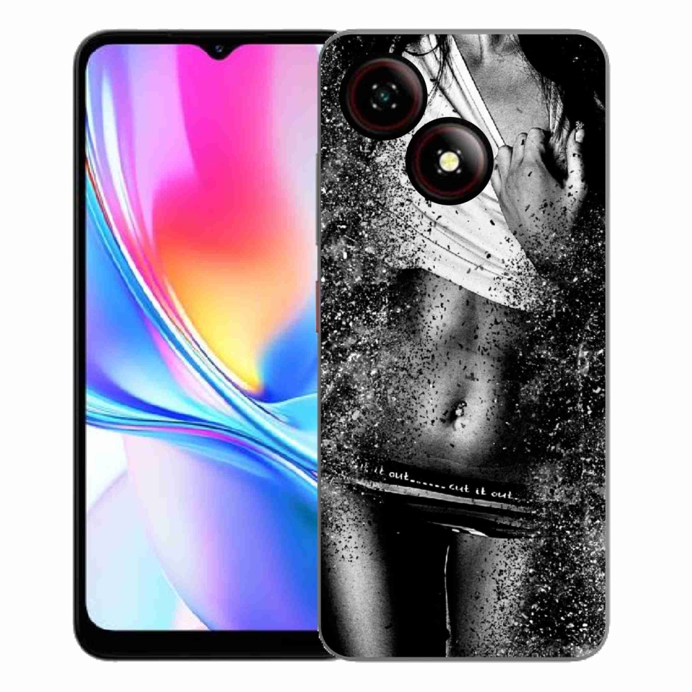 Gelový kryt mmCase na ZTE Blade A35E - sexy žena 1