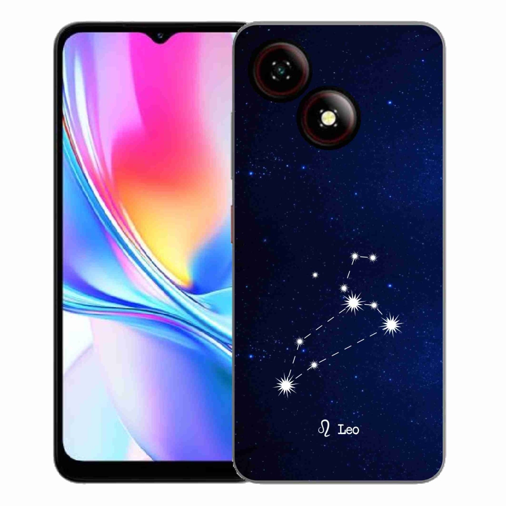 Gelový kryt mmCase na ZTE Blade A35E - souhvězdí Lva