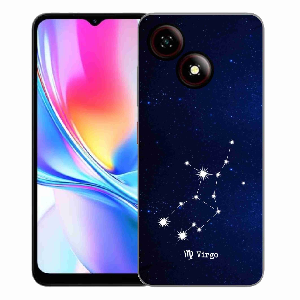 Gelový kryt mmCase na ZTE Blade A35E - souhvězdí Panny