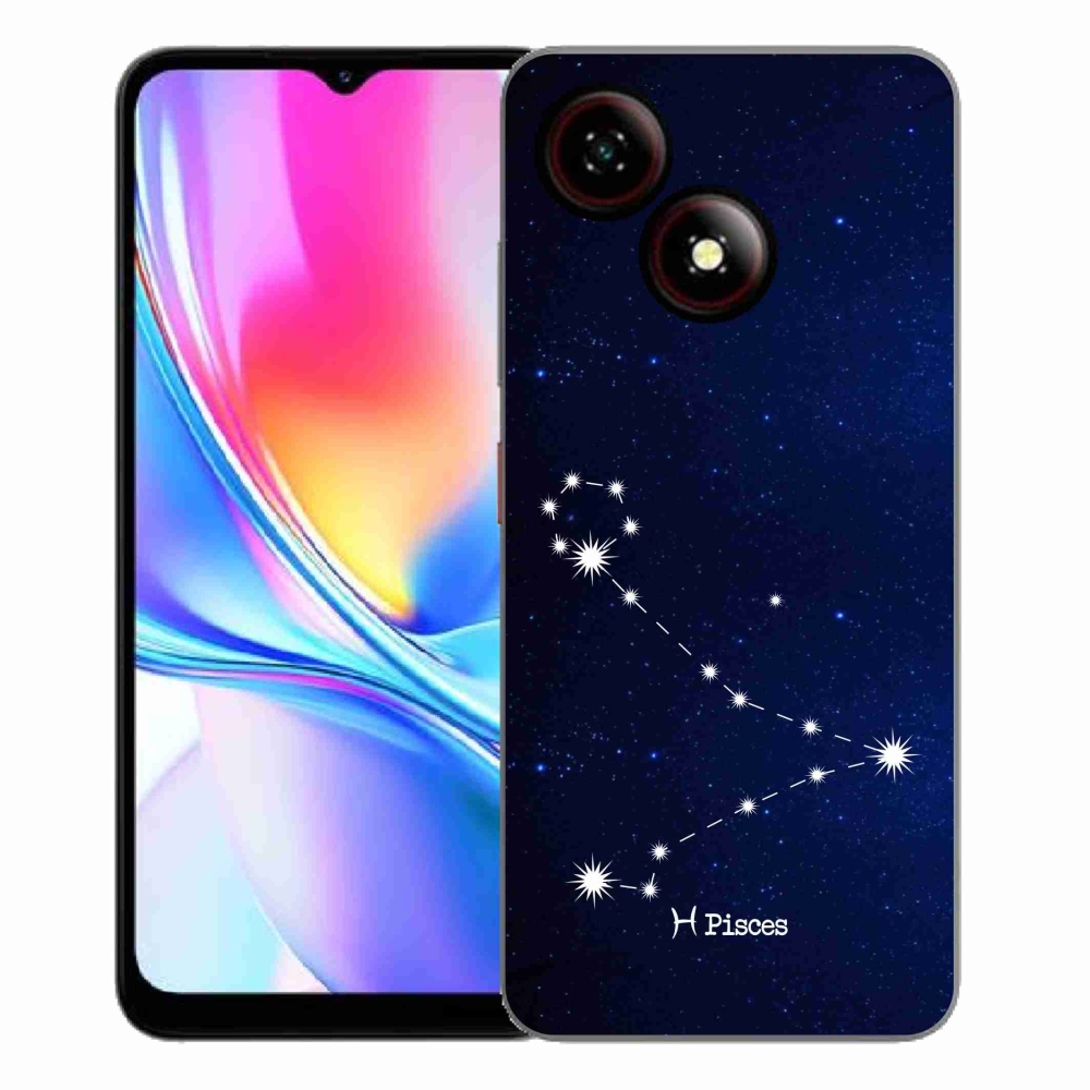 Gelový kryt mmCase na ZTE Blade A35E - souhvězdí Ryby