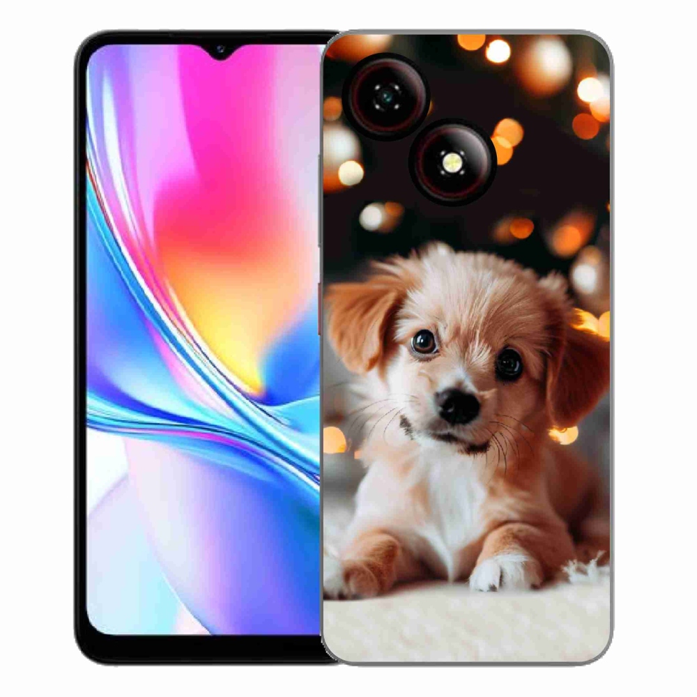 Gelový kryt mmCase na ZTE Blade A35E - štěňátko