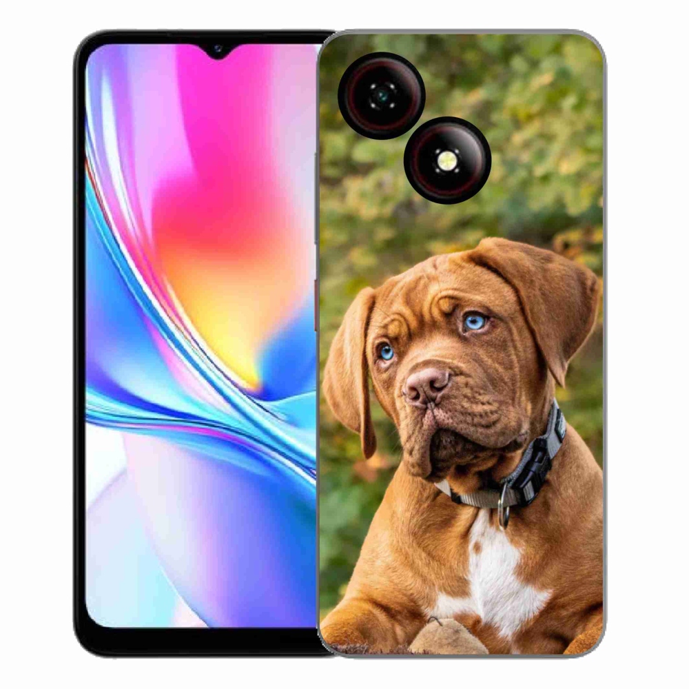 Gelový kryt mmCase na ZTE Blade A35E - štěně 