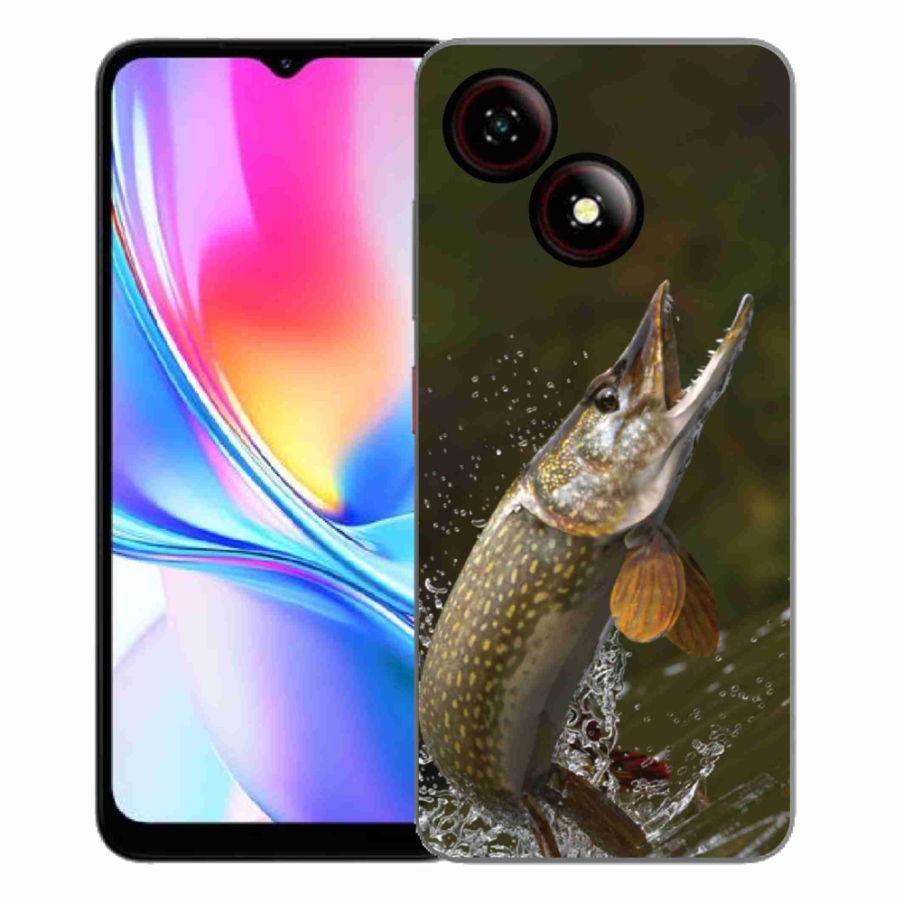 Gelový kryt mmCase na ZTE Blade A35E - štika