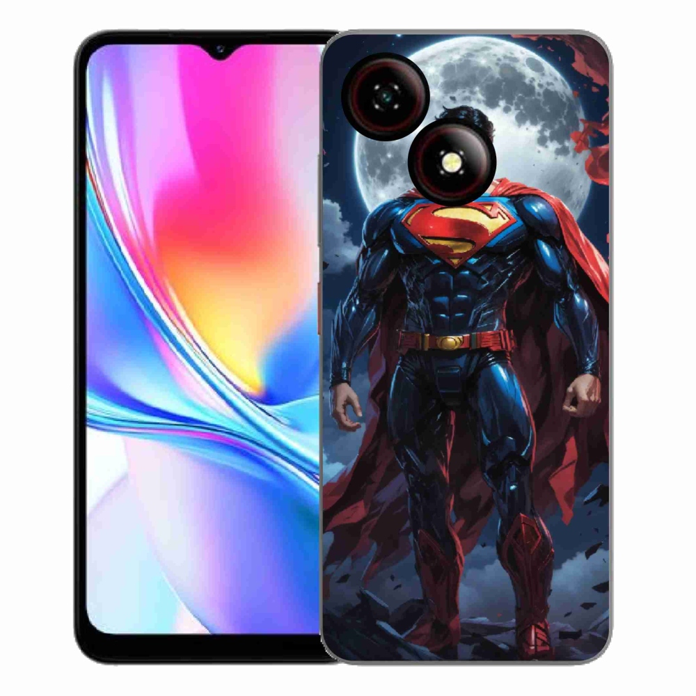 Gelový kryt mmCase na ZTE Blade A35E - superman