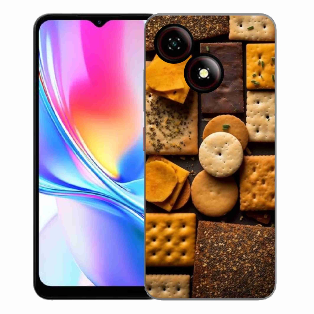 Gelový kryt mmCase na ZTE Blade A35E - sušenky