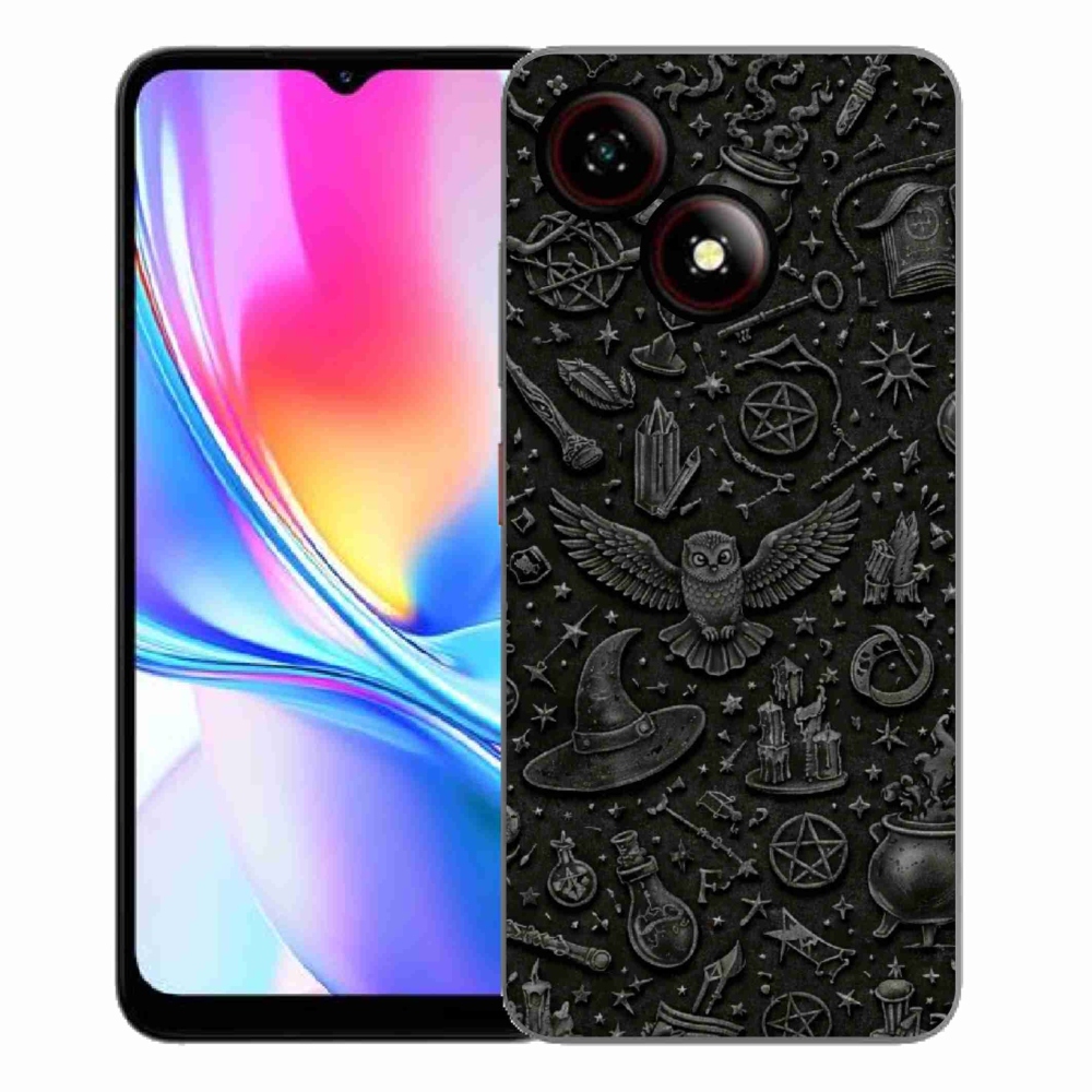 Gelový kryt mmCase na ZTE Blade A35E - tmavý magický svět