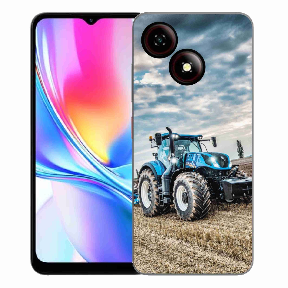 Gelový kryt mmCase na ZTE Blade A35E - traktor 2