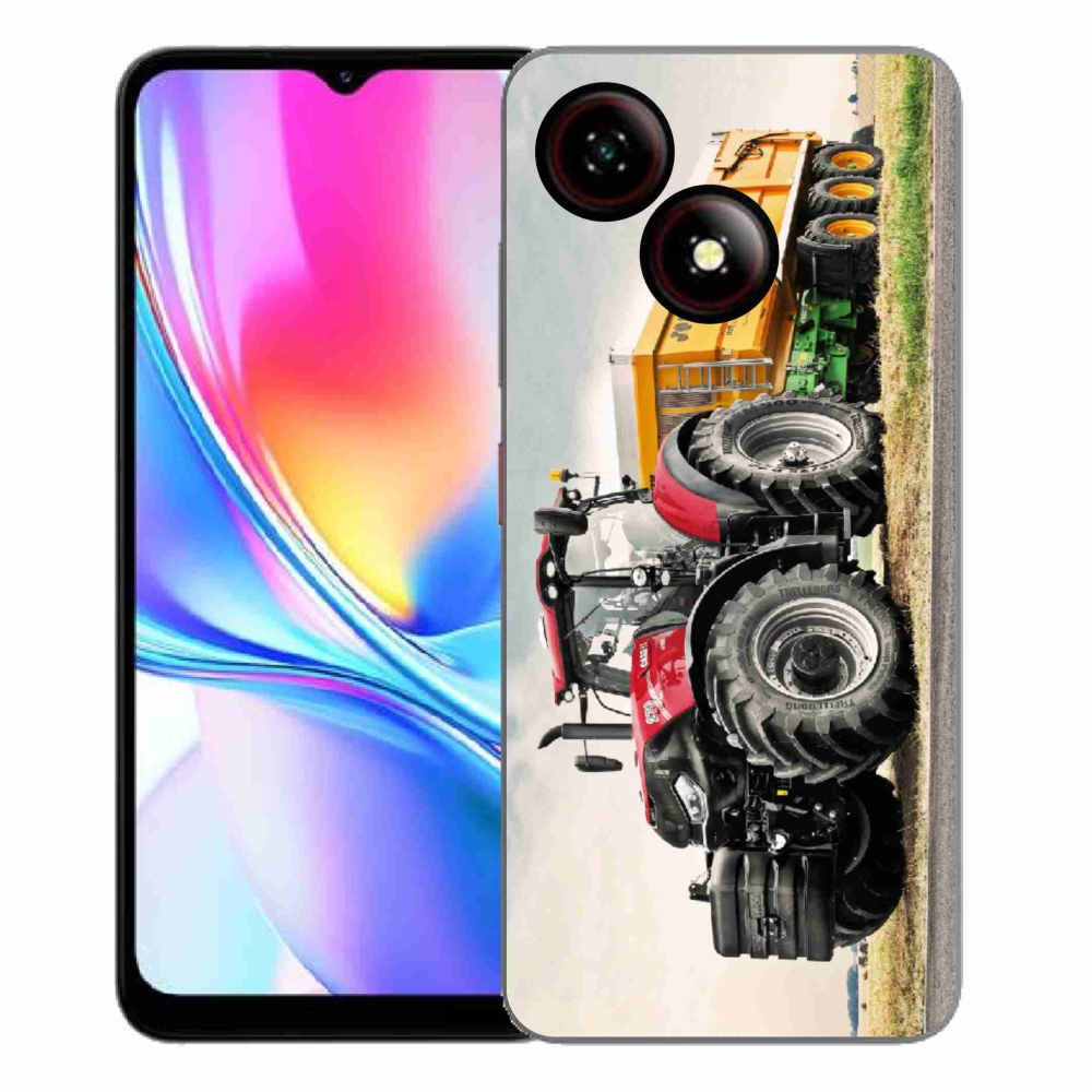 Gelový kryt mmCase na ZTE Blade A35E - traktor 3