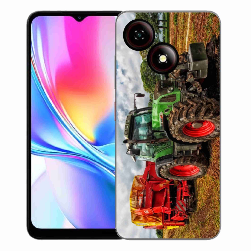 Gelový kryt mmCase na ZTE Blade A35E - traktor 4