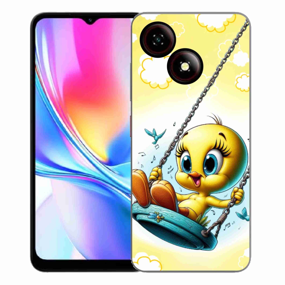 Gelový kryt mmCase na ZTE Blade A35E - tweety